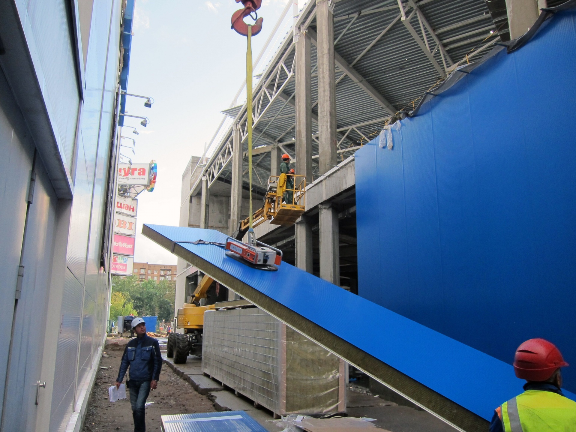 Вертикальный монтаж 10-14 м