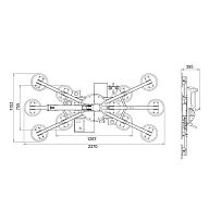 Вакуумные присоски GVI 6+6